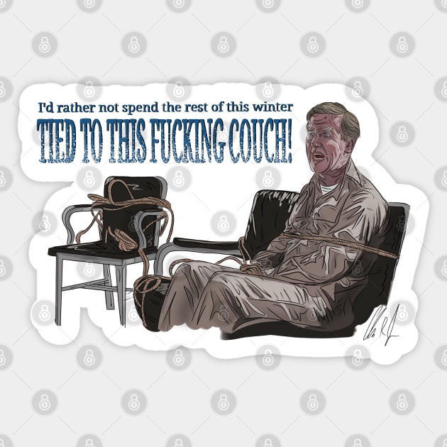 The Thing: Garry's Request Sticker by 51Deesigns